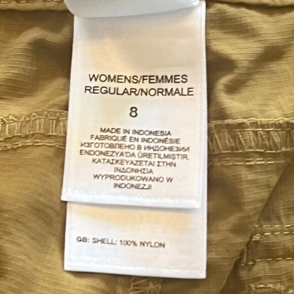 The North Face women's pants 8 nylon tan hiking gorpcore - Picture 11 of 13